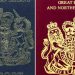 نمای ظاهری پاسپورت بریتانیا